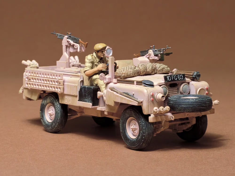 Tamiya 1/35 SAS British Pink Panther military Model Kit 35076