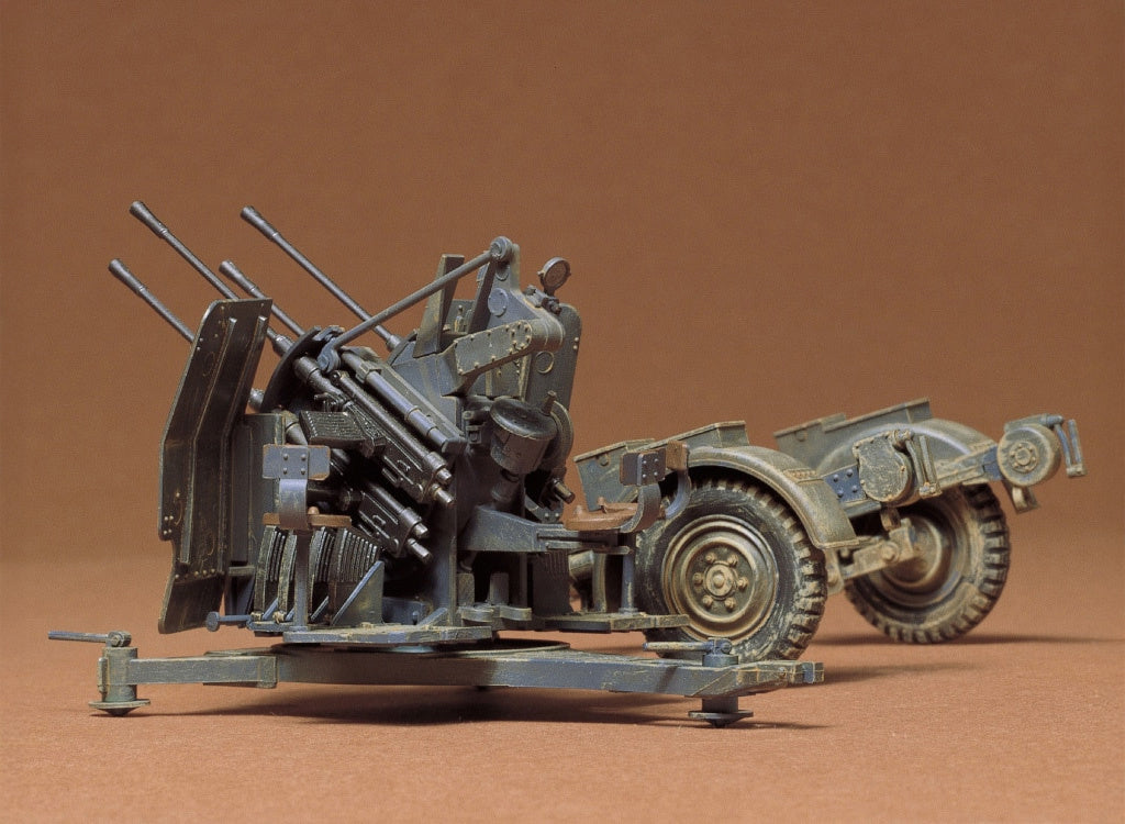 Tamiya 1/35 German 2cm Flakvierling 38 Model Kit 35091