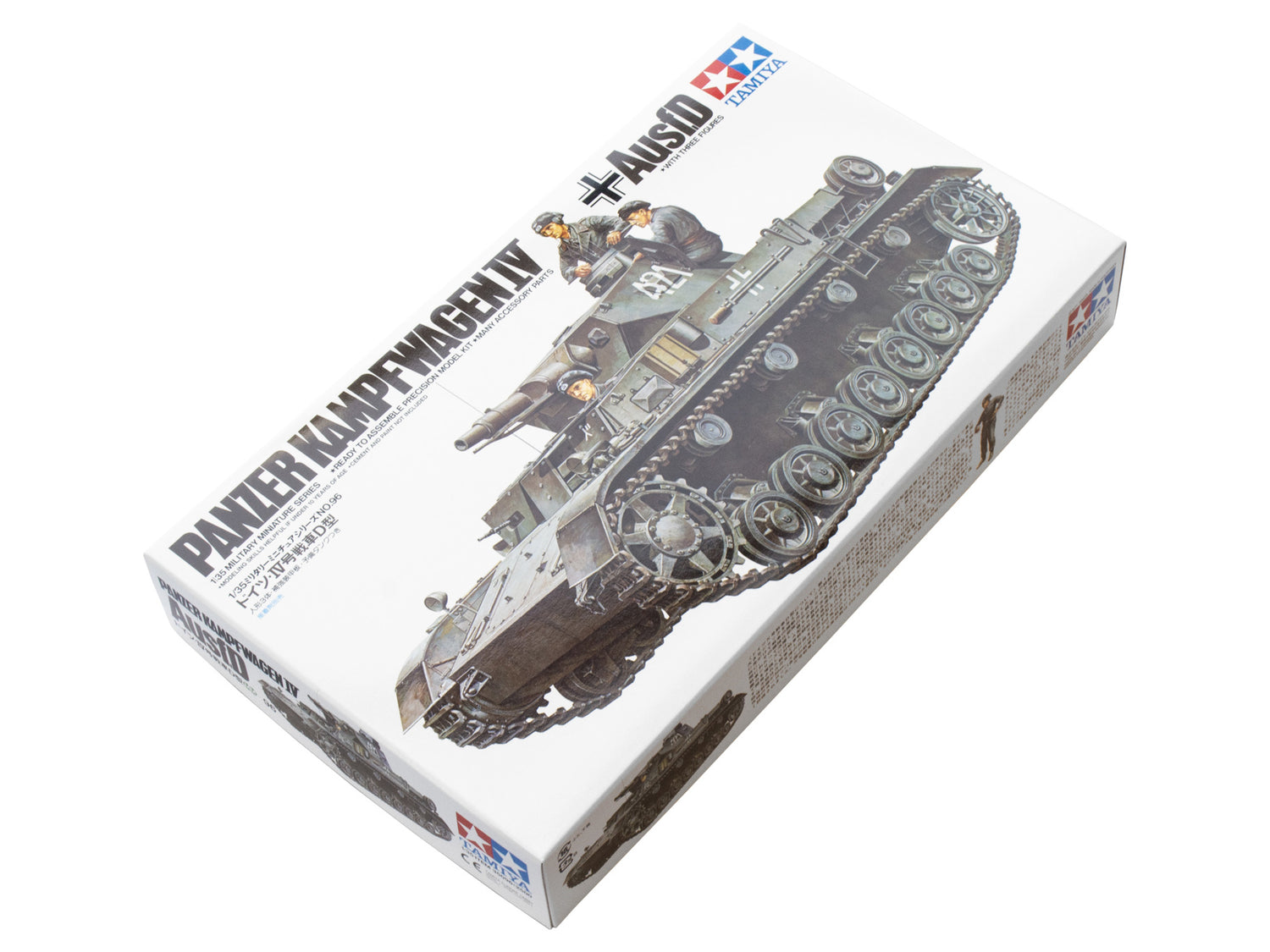Tamiya 1/35 German Pz.Kpw IV Ausf.D Tank Scale model Kit 35096