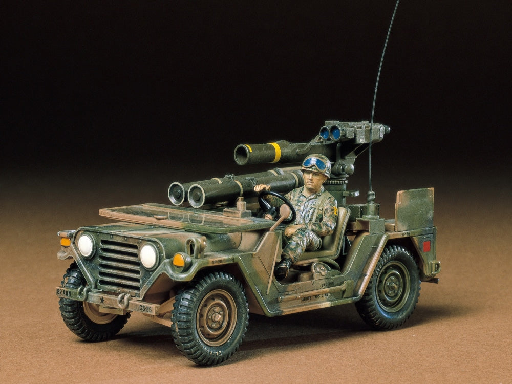 TAMIYA 35125 1/35 U.S. M151A2 w/TOW MISSILE LAUNCHER JEEP
