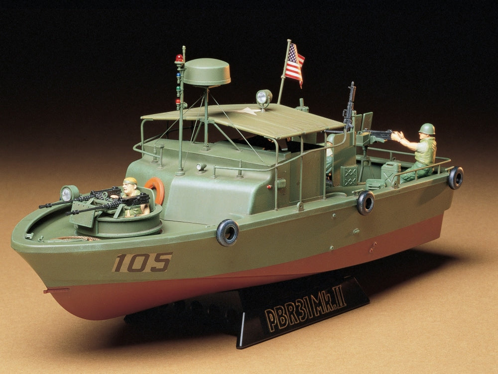 Tamiya 1/35 U.S. NAVY PBR31 MKII 'PIBBER' Scale model boat Kit 35150