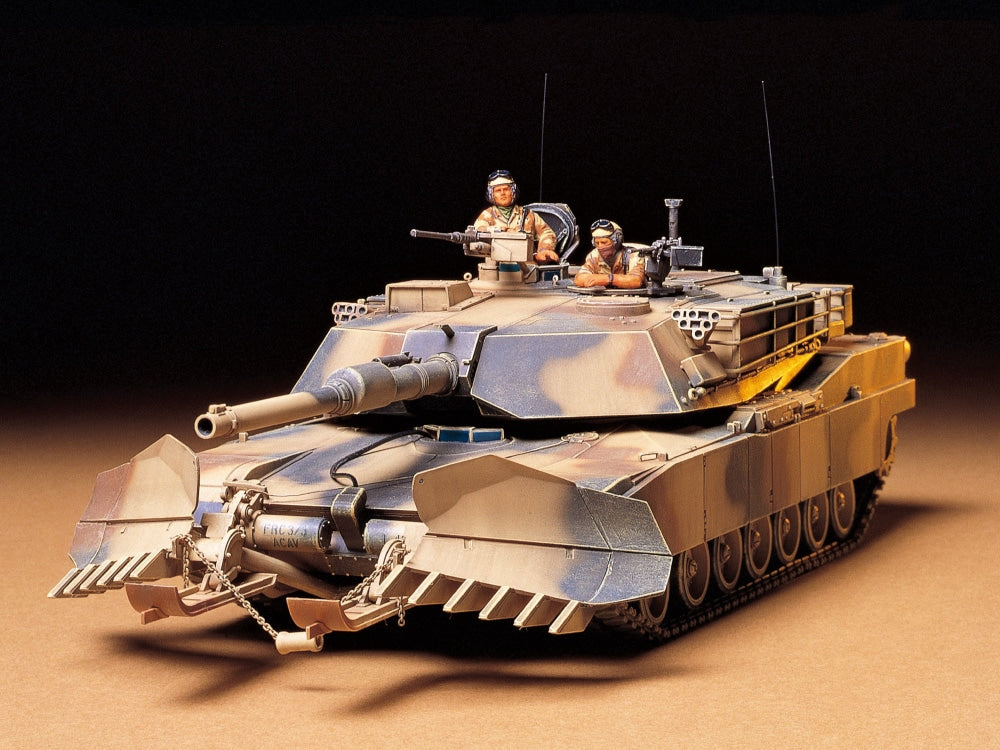 Tamiya 1/35 U.S. M1A1 ABRAMS W/ MINE PLOW Scale Tank kit 35158