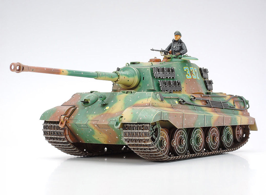 Tamiya 1/35 King Tiger Production Turret Tank Scale Model kit 35164