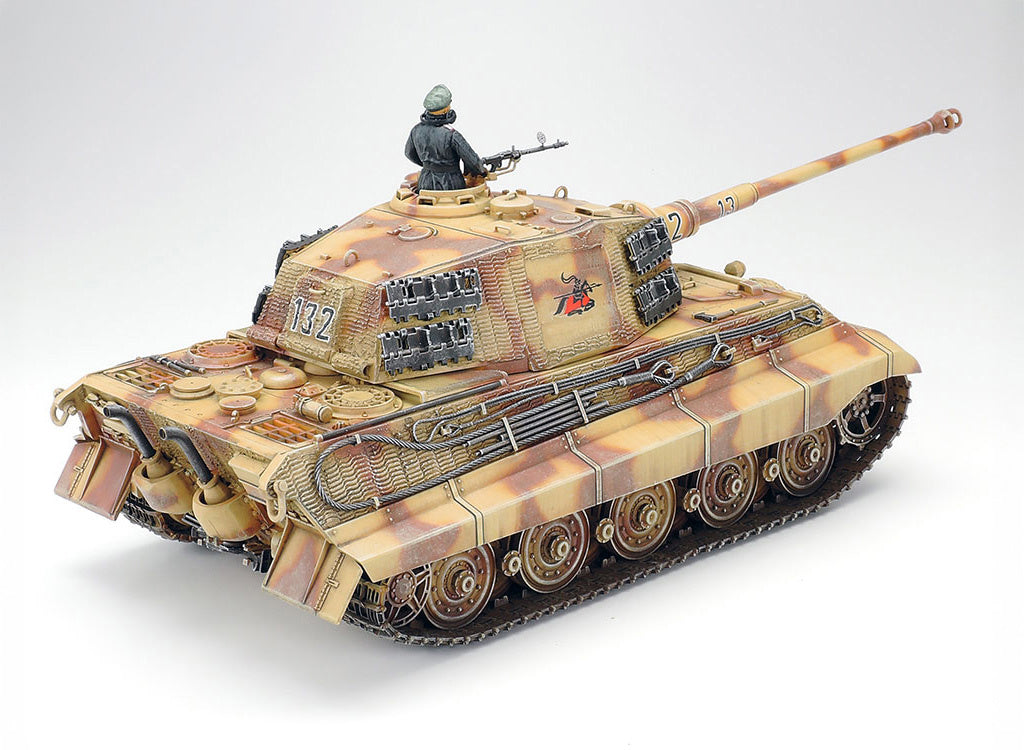 Tamiya 1/35 King Tiger Production Turret Tank Scale Model kit 35164