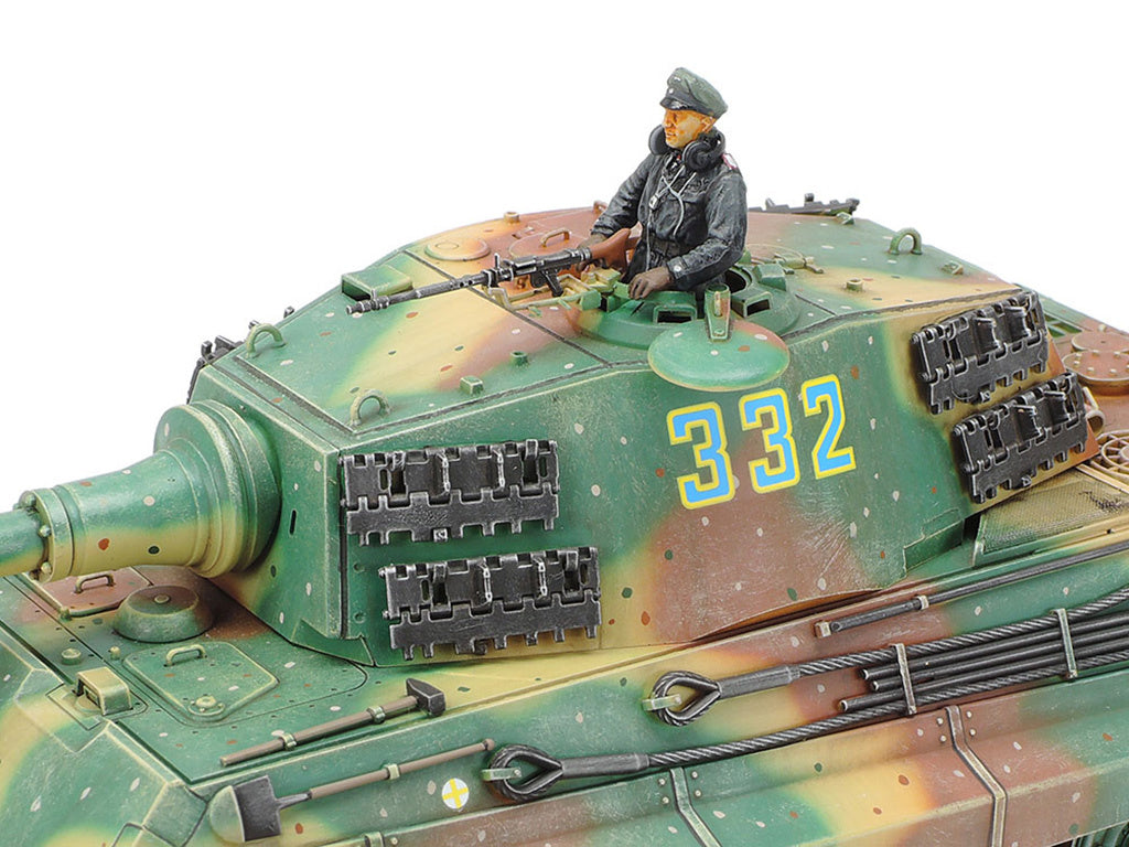 Tamiya 1/35 King Tiger Production Turret Tank Scale Model kit 35164