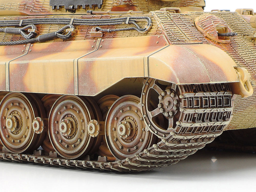 Tamiya 1/35 King Tiger Production Turret Tank Scale Model kit 35164