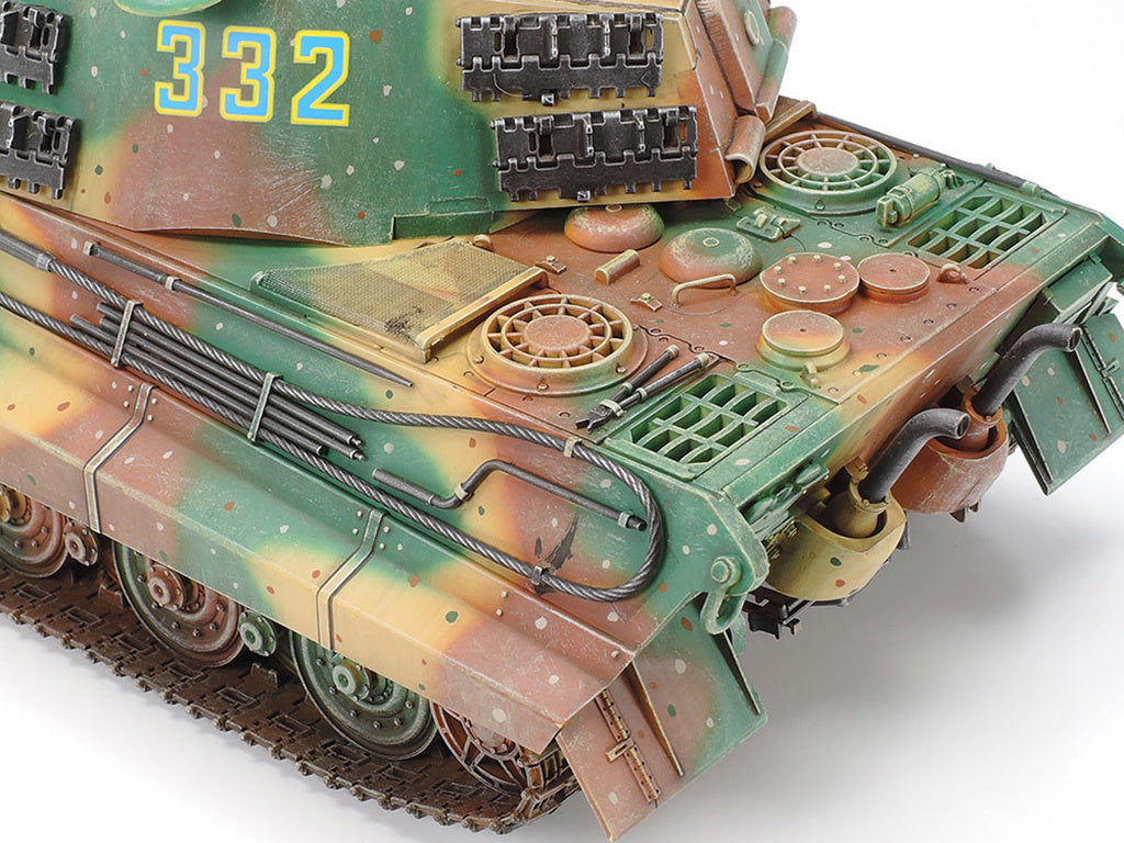 Tamiya 1/35 King Tiger Production Turret Tank Scale Model kit 35164