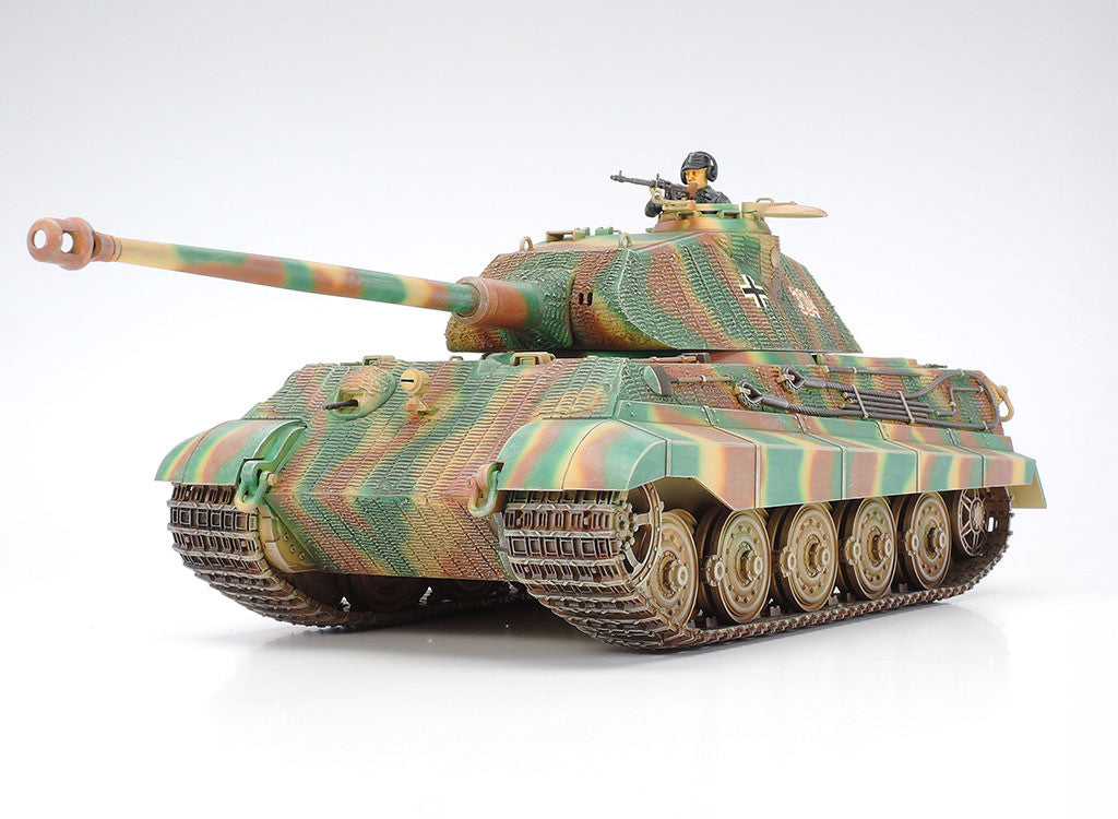 Tamiya 1/35 King Tiger Porsche Turret Scale Model Tank Kit 35169