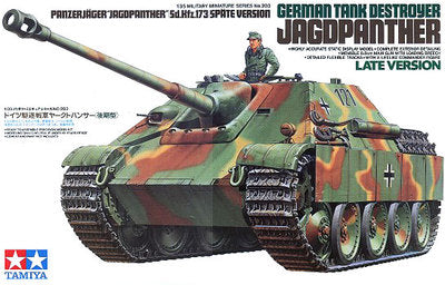 Tamiya 1/35 GER. JAGDPANTHER TANK LATE VERSION Scale Model kit 35203