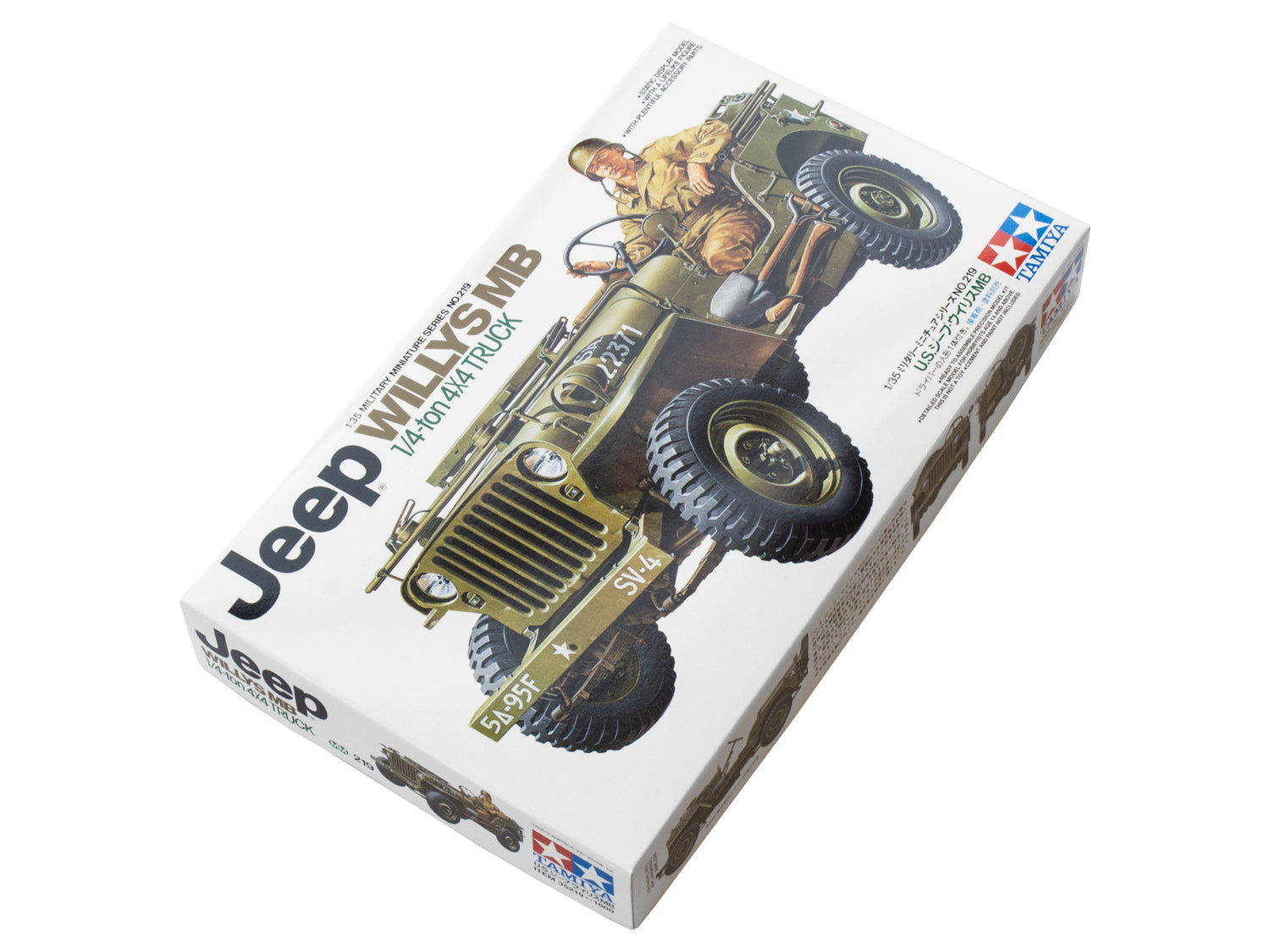Tamiya 1/35 Jeep Willys MB 1/4-Ton Truck Scale model kit 35219