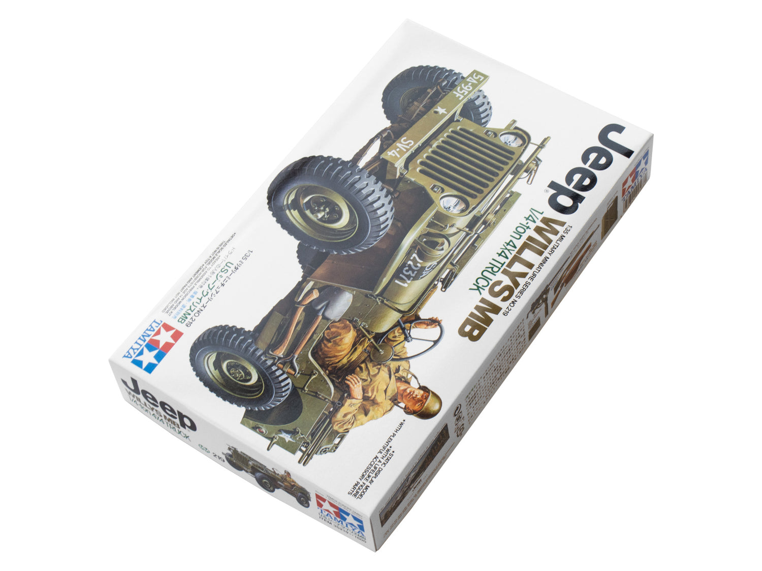 Tamiya 1/35 Jeep Willys MB 1/4-Ton Truck Scale model kit 35219