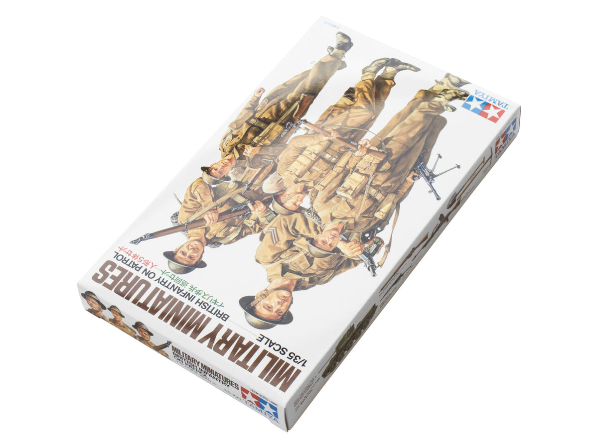 Tamiya 1/35 British Infantry On Patrol Scale Model Kit 35223