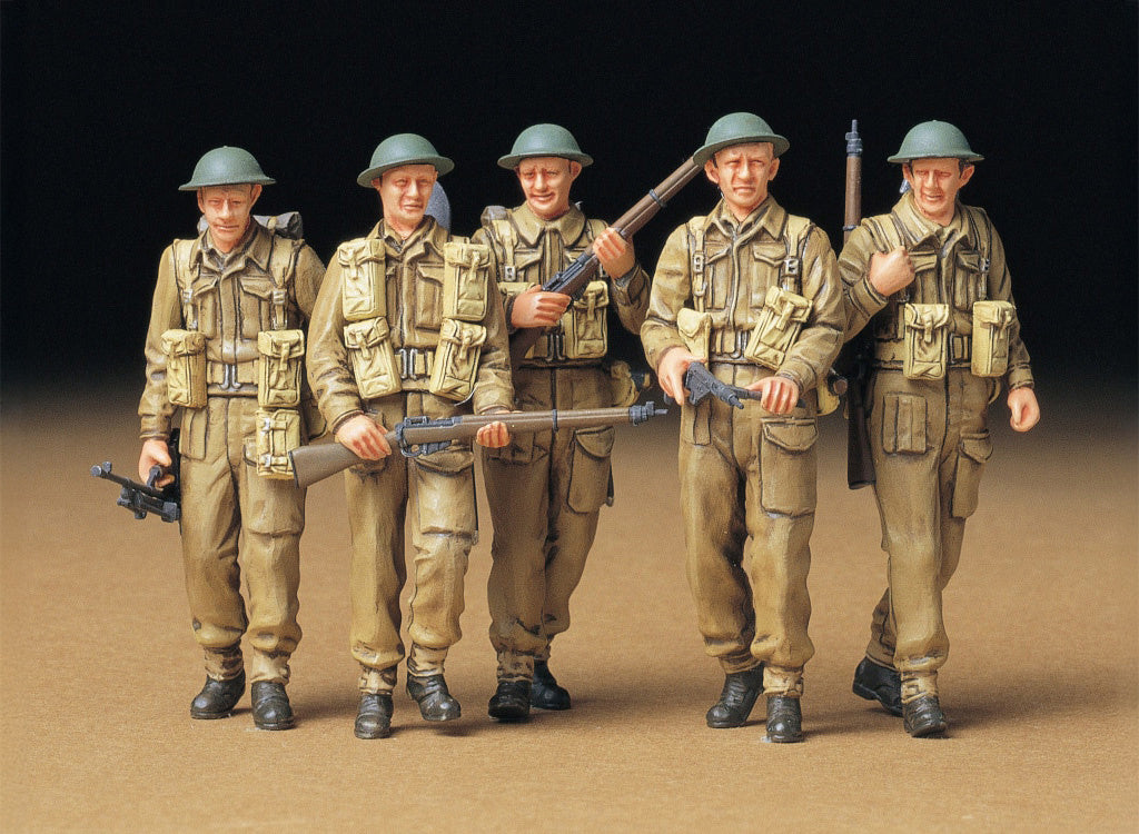 Tamiya 1/35 British Infantry On Patrol Scale Model Kit 35223