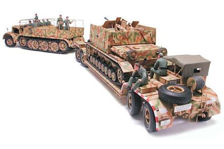 Tamiya 1/35 German Famo And Tank Transporter Scale Model Kit 35246