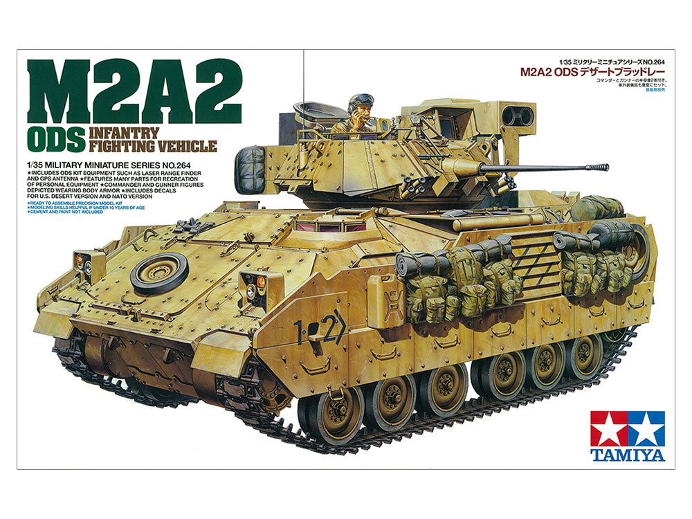 Tamiya 1/35 M2A2 ODS IFV Bradley Scale Model Tank Kit 35264