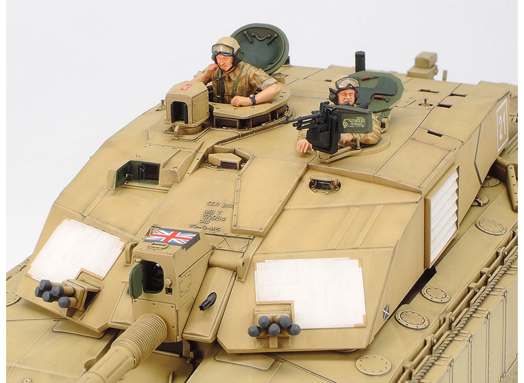 Tamiya 1/35 British MBT Challenger 2 Tank (Desertised) Scale model kit 35274