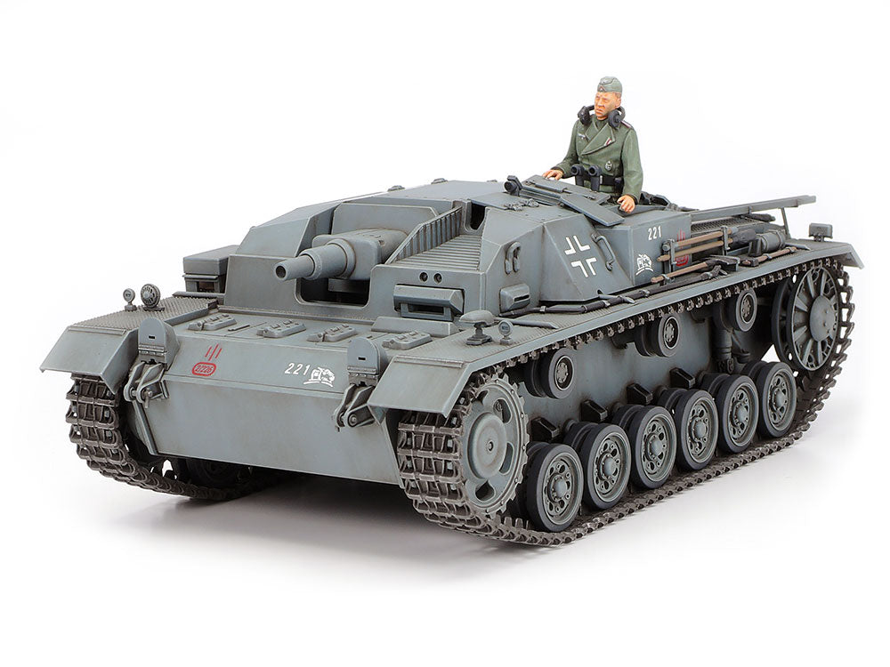 Tamiya 1/35 GERMAN STURMGESCHUTZ III AUSFB Model Scale Tank Set 35281