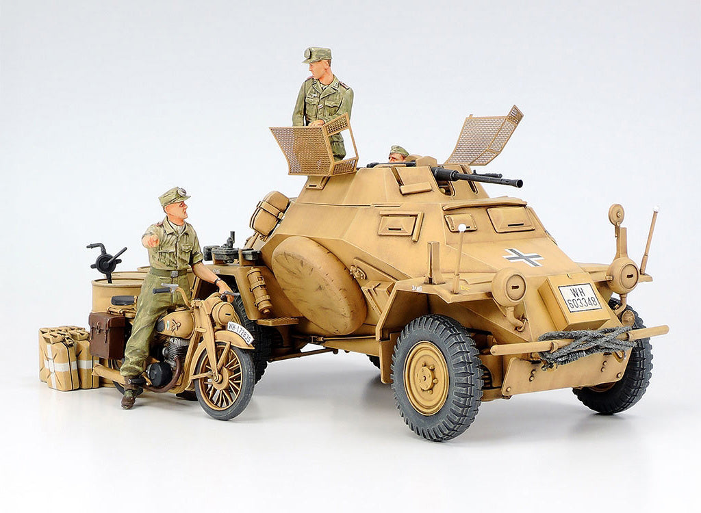 Tamiya 1/35 Sdkfz 222 North Africa Military Model Kit