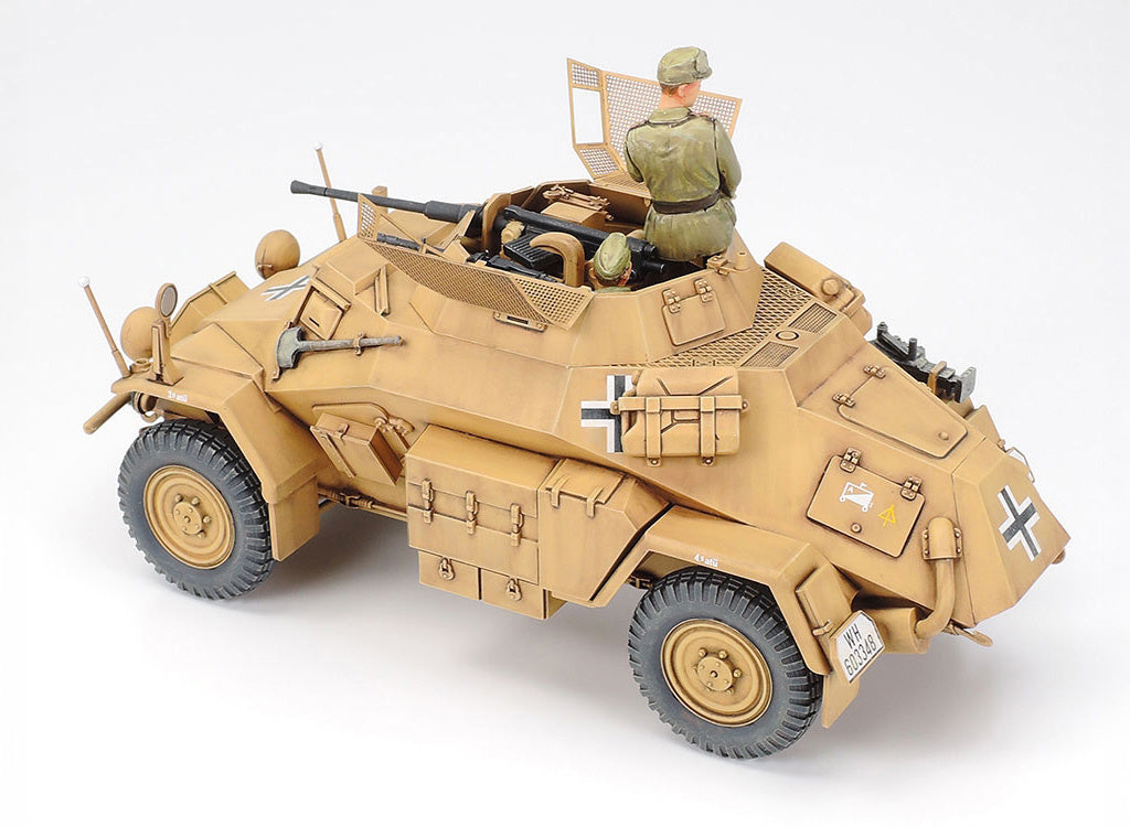 Tamiya 1/35 Sdkfz 222 North Africa Military Model Kit