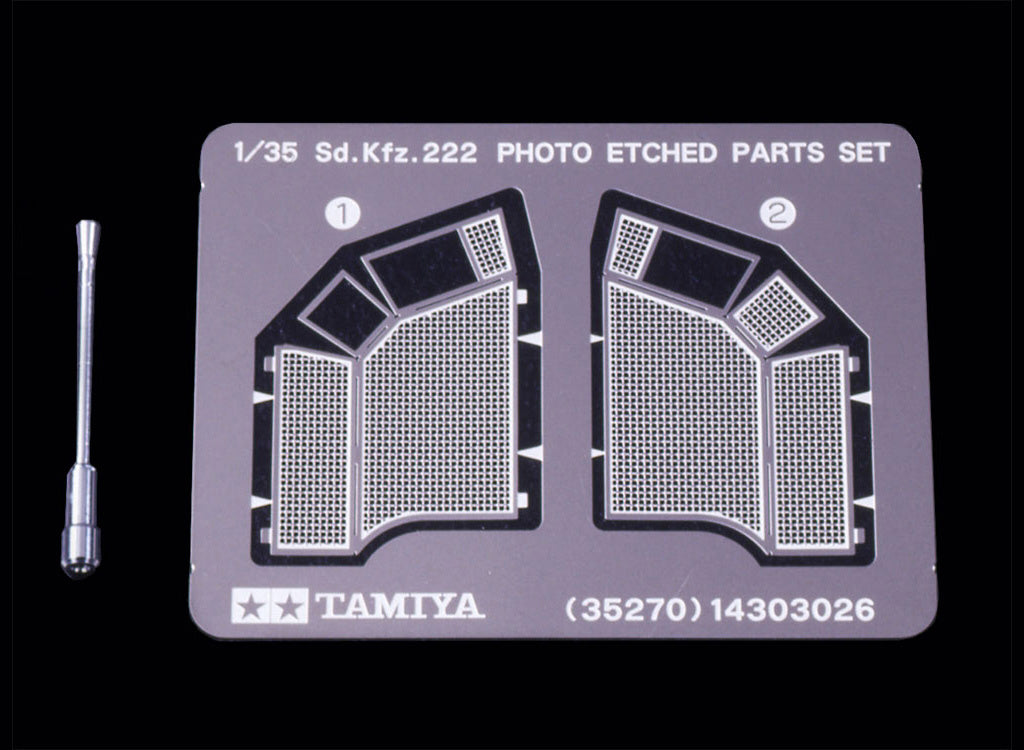 Tamiya 1/35 Sdkfz 222 North Africa Military Model Kit