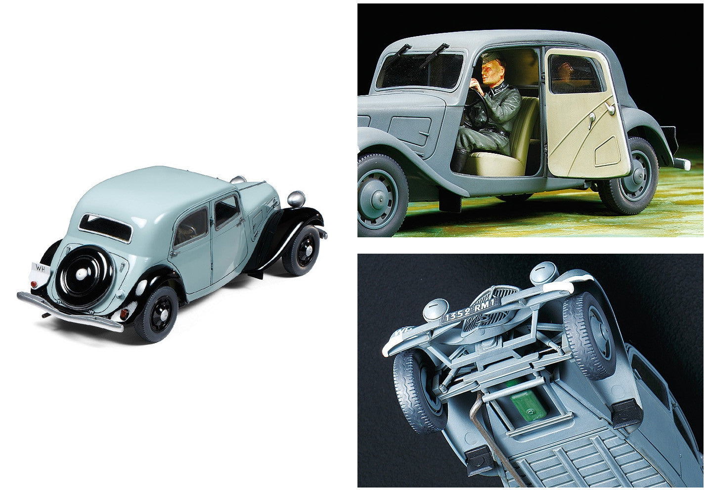 1/35 Citroen Traction 11CV Staff Car Scale Model Kit 35301