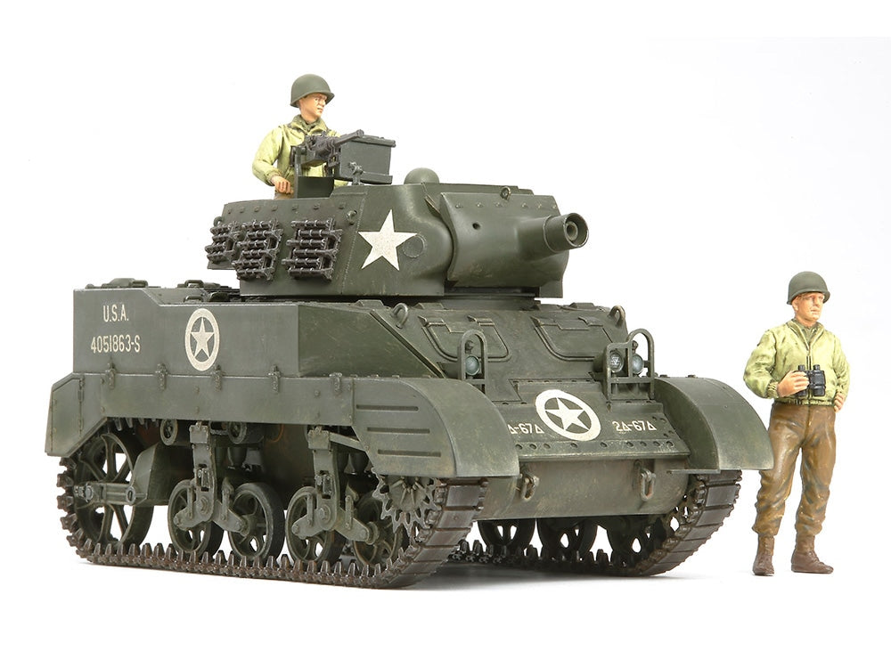 Tamiya 1/35 US HOWITZER MOTOR CARRIAGE M8 Military Tank Model Kit