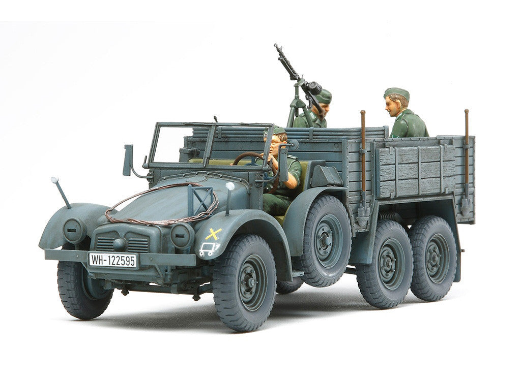 Tamiya 1/35 German 6x4 Krupp Protze Personnel Carrier Truck Model Kit