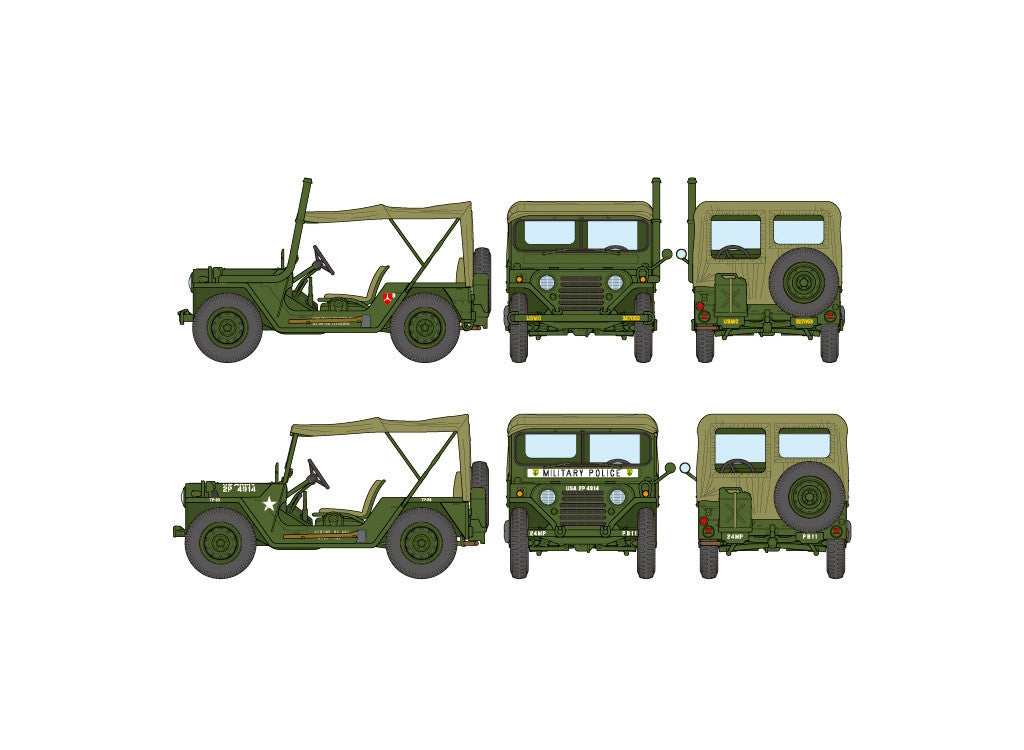Tamiya 1/35 U.S. Utility Truck M151A1 Jeep "Vietnam War" Scale Model kit 35334