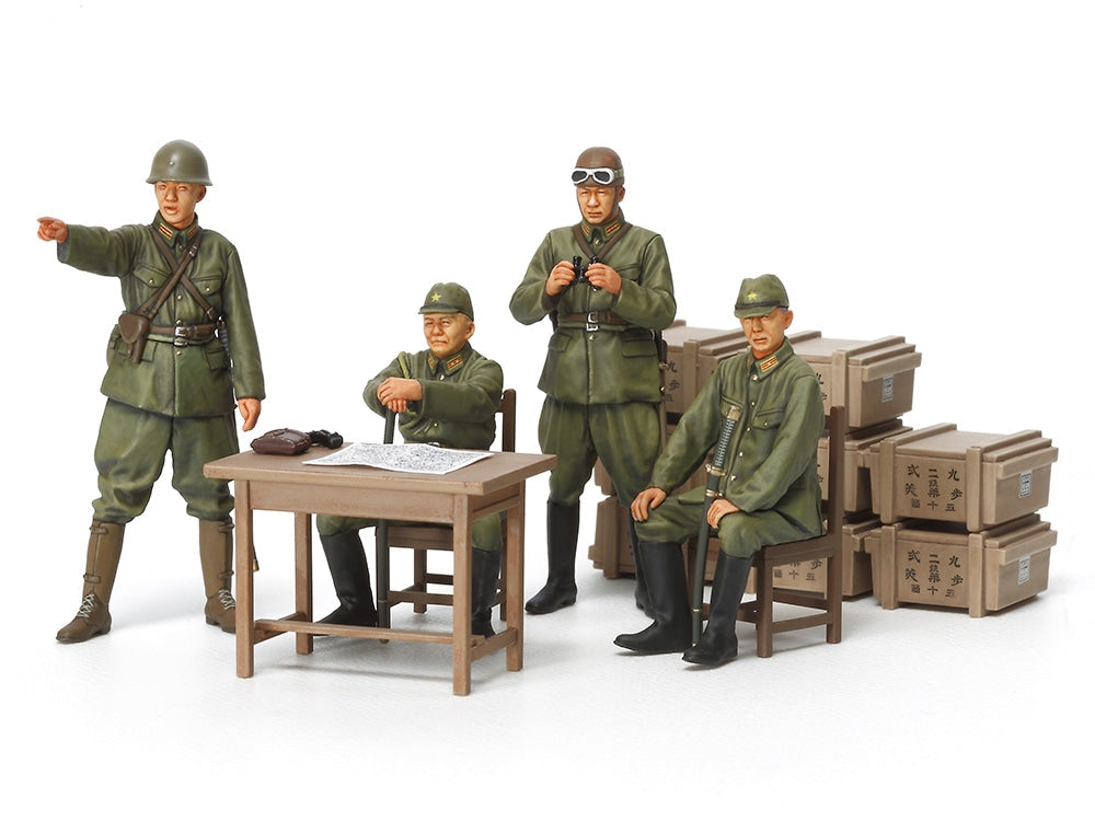Tamiya 1/35 Japanese Army Officer Set military Figure Model Kit 35341
