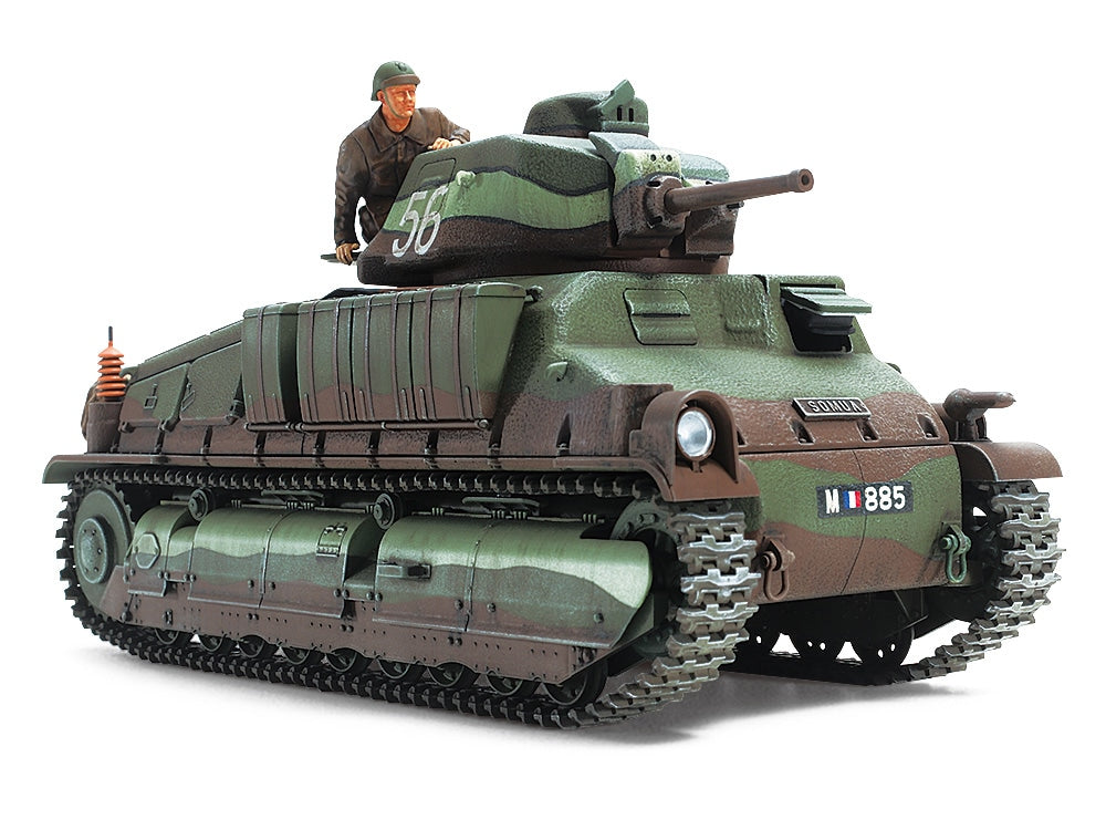 Tamiya 1/35 Somua S35 French Medium Tank Military Model Kit 35344
