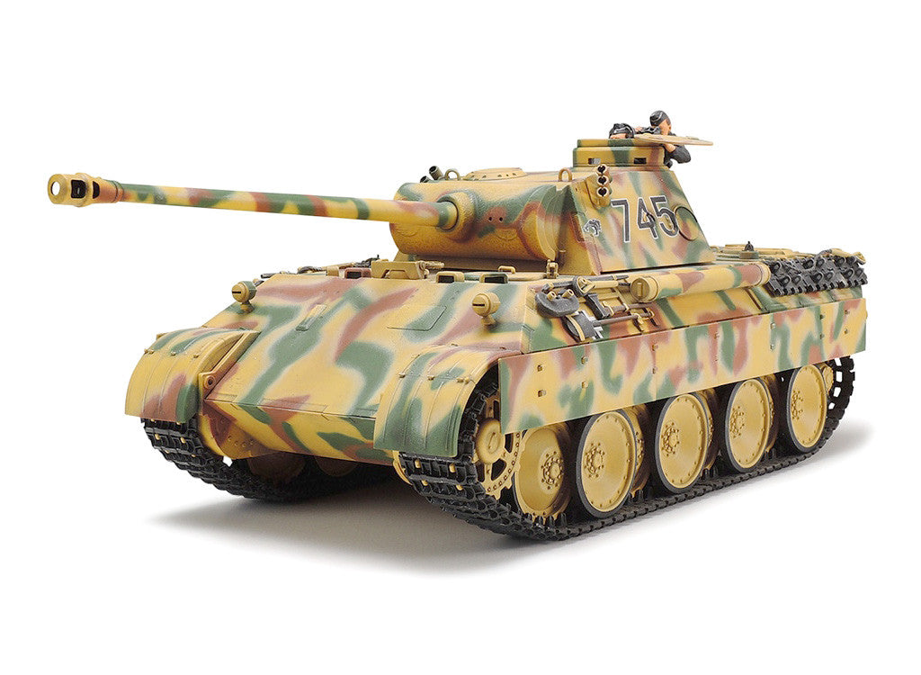 Tamiya 1/35 German Panther Ausf.D Tank Model Scale Kit 35345