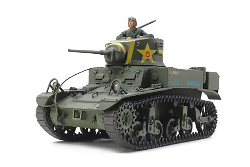Tamiya 1/35 US LIGHT TANK M3 STUART - LATE PRODUCTION Model Kit 35360