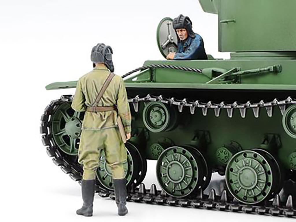 Tamiya 1/35 RUSSIAN HEAVY TANK KV-2 Scale Model Kit 35375