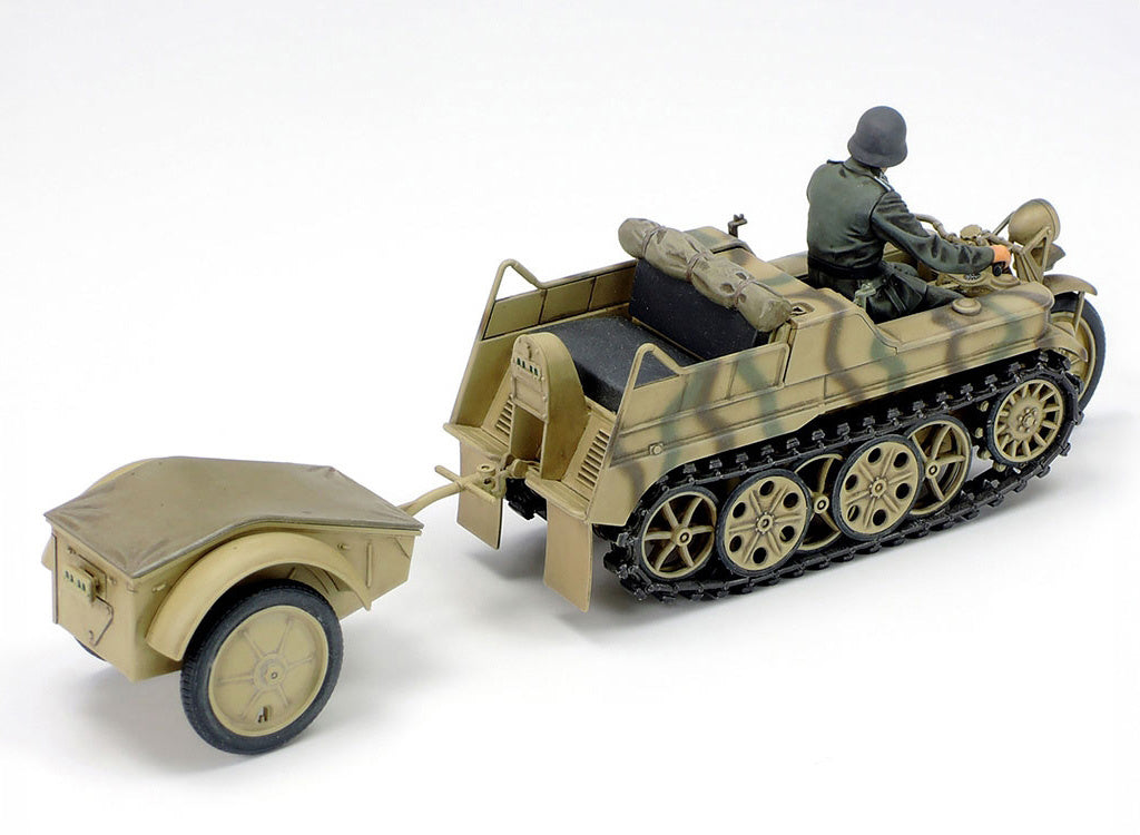 Tamiya 1/35 Sd.Kfz.2 Kettenkraftrad Mid Production Half track Model kit 35377