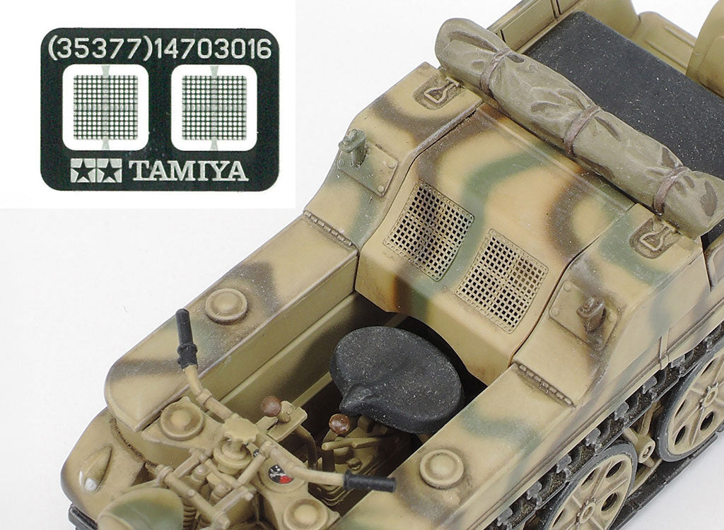 Tamiya 1/35 Sd.Kfz.2 Kettenkraftrad Mid Production Half track Model kit 35377