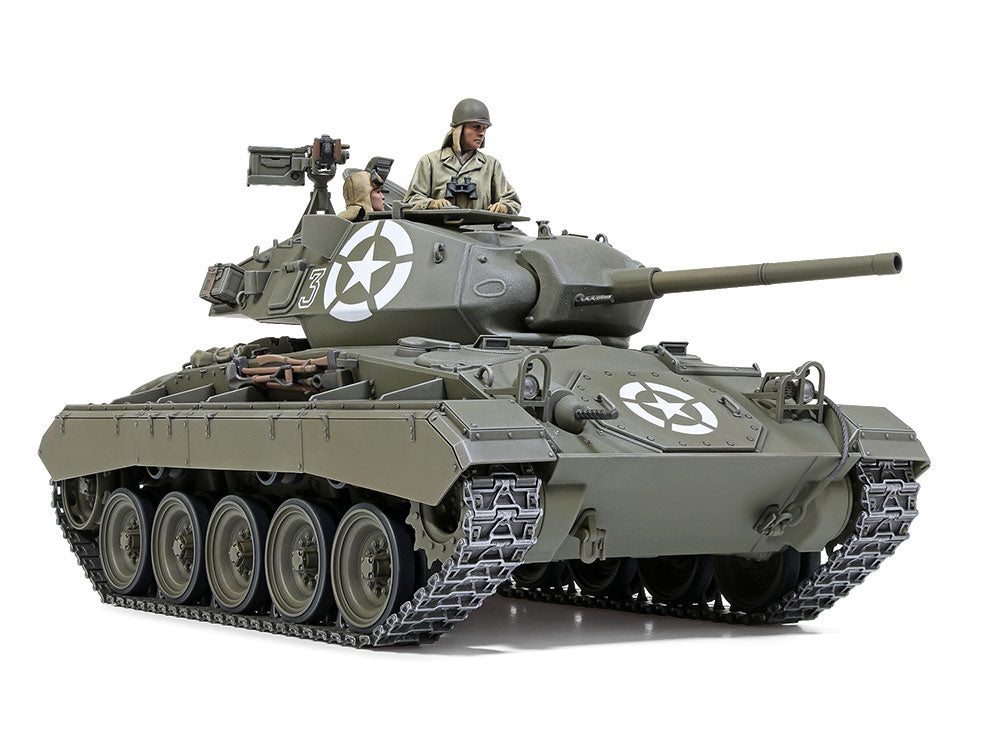 Tamiya 1/35 U.S. Light Tank M24 Chaffee European Theatre Scale Model 35391