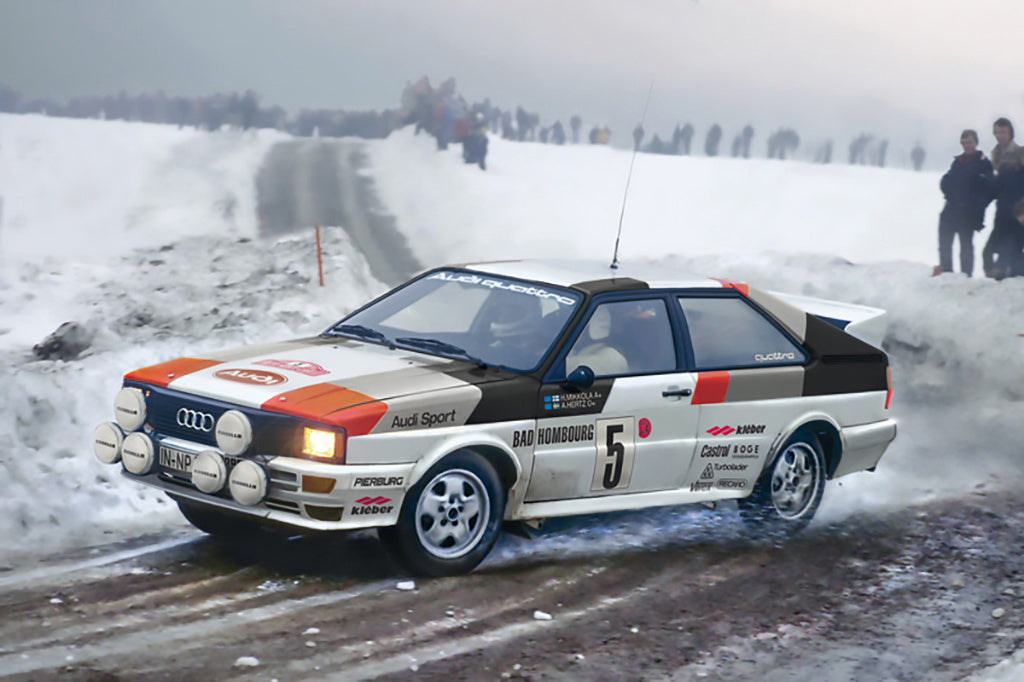 Italeri 1/24 Audi Quattro Rally Model Rally Car Kit 3642