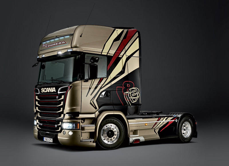 1/24 Scania R730 Streamline Team Chimera 3930 Italeri Lorry Scale model Kit