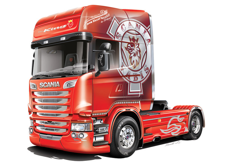 1/24 Scania R730 Streamline Team Chimera 3930 Italeri