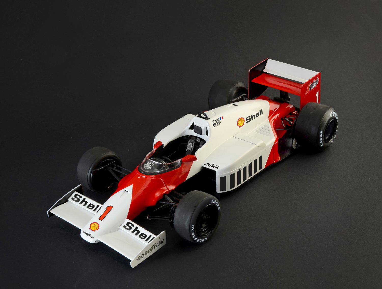 McLaren MP4/2C Prost Rosberg 1/12