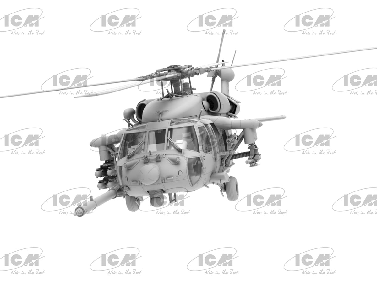 ICM 1/48 MH-60L DAP U.S. Special Forces Attack Helicopter Scale Model Kit