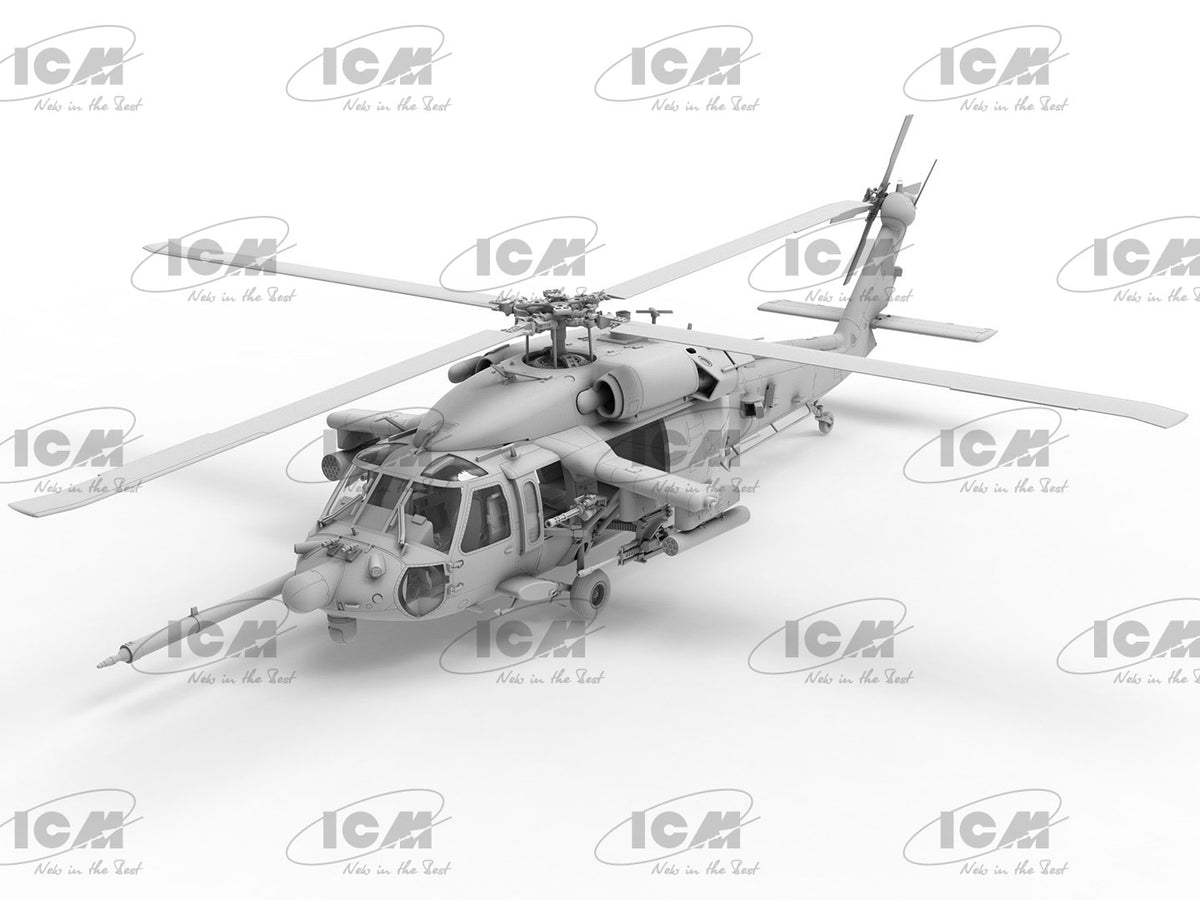 ICM 1/48 MH-60L DAP U.S. Special Forces Attack Helicopter Scale Model Kit