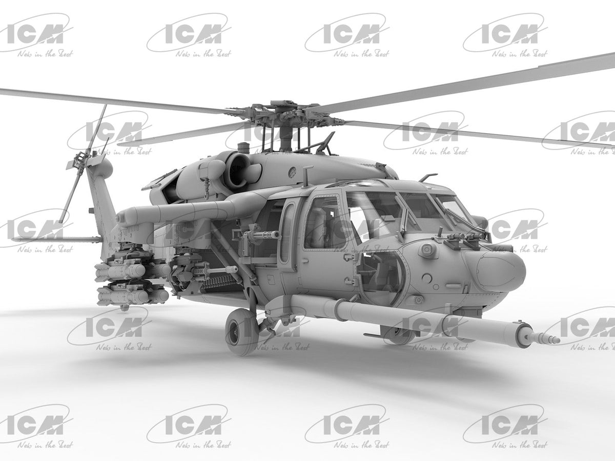 ICM 1/48 MH-60L DAP U.S. Special Forces Attack Helicopter Scale Model Kit