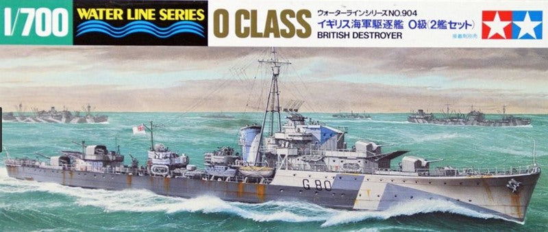 Tamiya 1/700 British Destroyer O Class Model kit 31904