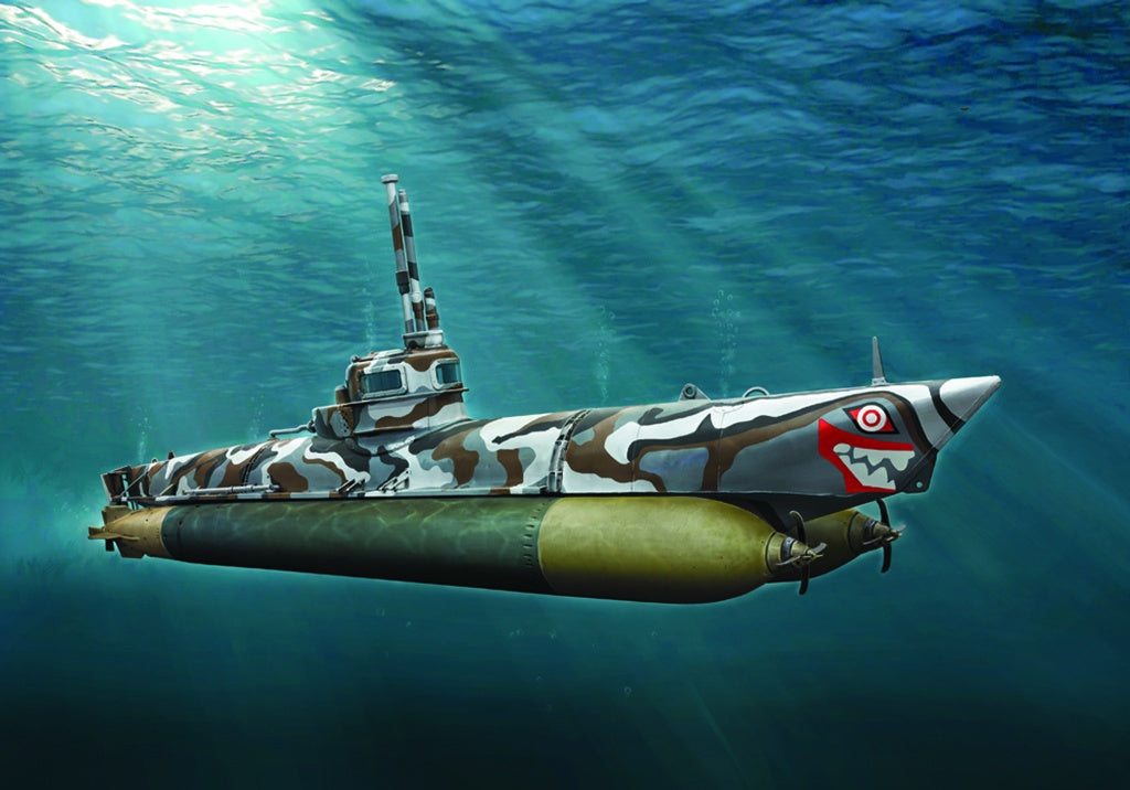 Italeri 1/5 U-Boot Biber RR Submarine Scale Model Kit 5609