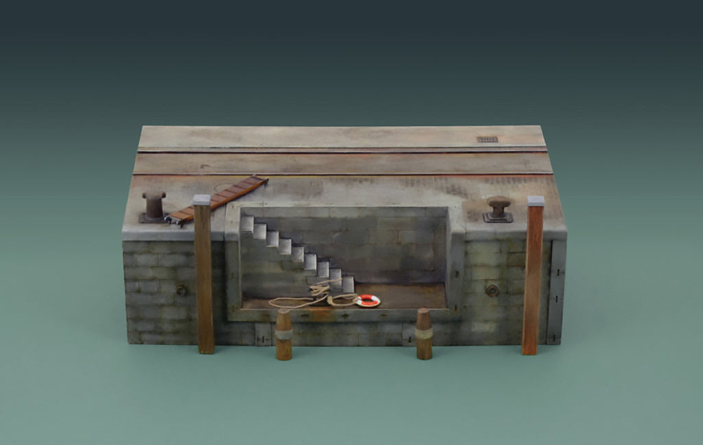 DOCK WITH STAIRS