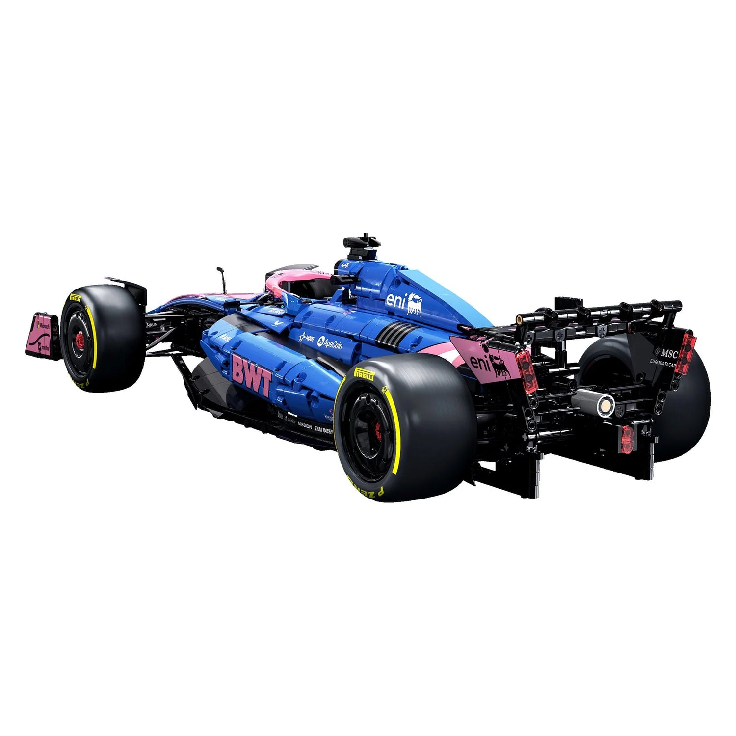 CaDA 1:8 BWT Alpine F1 Team A525 Racing Car 2173 pcs C64012W