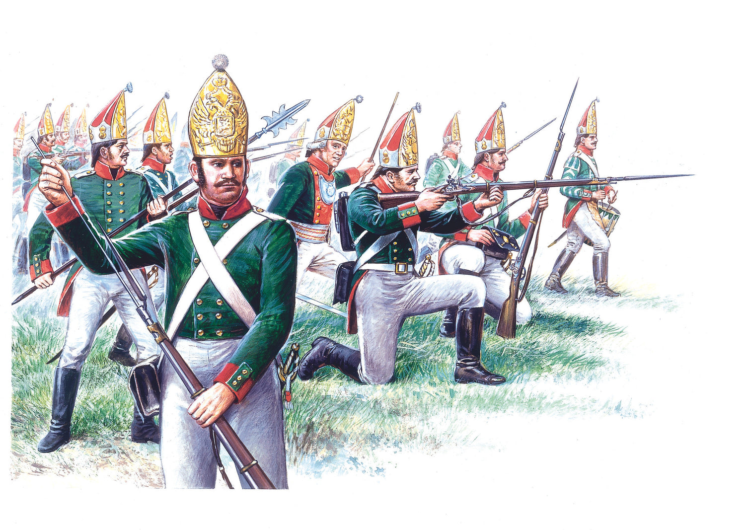 1/72 Russian Grenadiers (50 Figures)