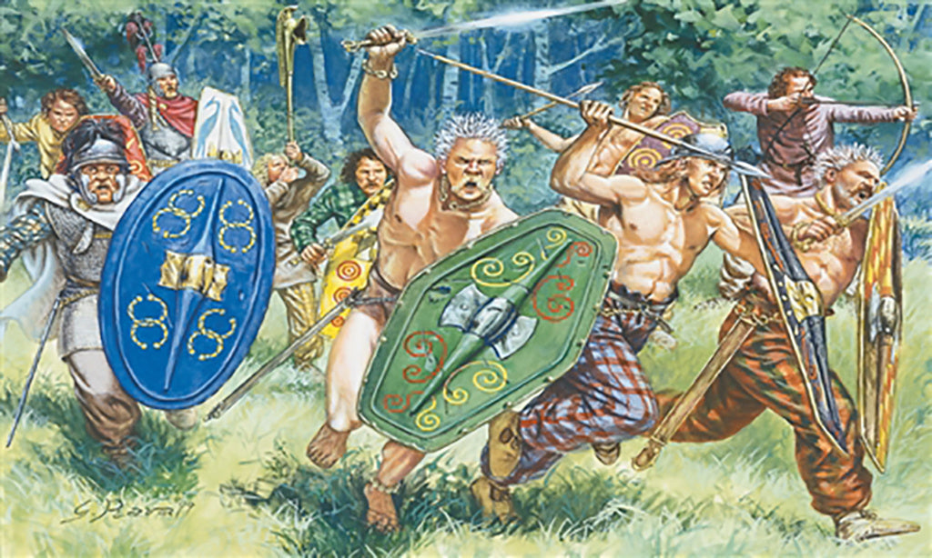 1/72 GAULS WARRIORS (I-II CENTURY B.C.)