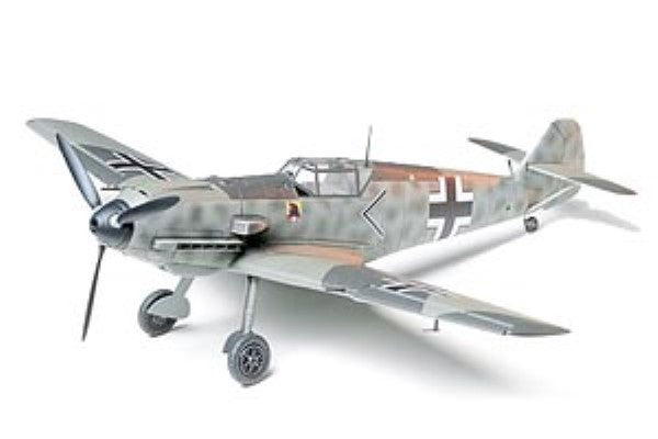 Tamiya 1/72 Messerschmitt Bf109E-3 Fighter Plane Scale Model Set 60750